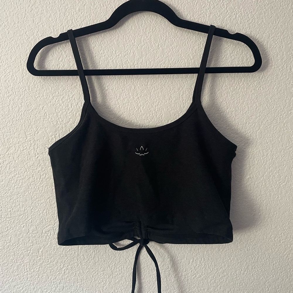 Beyond Yoga Charcoal Gray Sports Bra - Picture 2 of 4